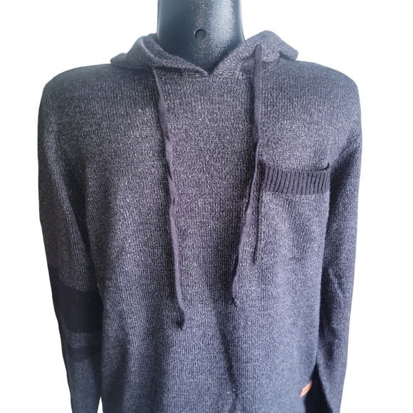 The Roadster Life Co. grey/black knit pullover sweater M - Picture 2 of 5